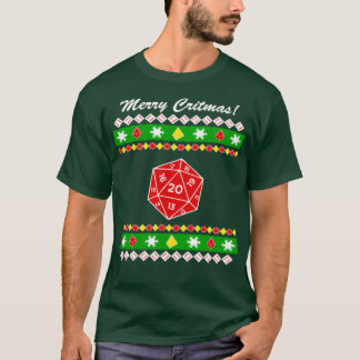 Merry Critmas Ugly KerstSweater T-shirt