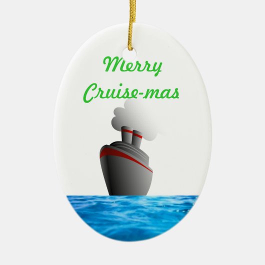 Merry Cruise-mas COL1 Dated Ornament (Voorkant)