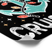 Merry Cruise-mas Matching Family Christmas Cruise Poster (Hoek)