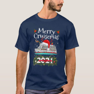 Merry Cruisemas 2021 Grappig kerstkerstkerstkerstk T-shirt