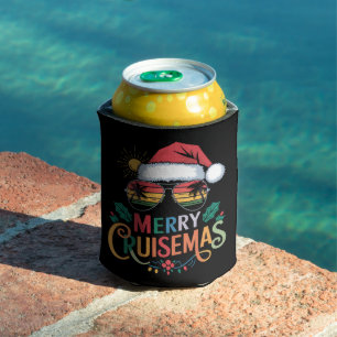 Merry Cruisemas 2024 Kerstman Rendier Blikjeskoeler