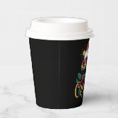 Merry Cruisemas 2024 Kerstman Rendier Papieren Bekers (Rechts)