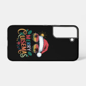 Merry Cruisemas 2024 Kerstman Rendier Samsung Galaxy Hoesje (Achterkant horizontaal)