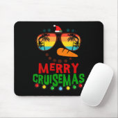 Merry Cruisemas 2025 Christmas Santa Snowman Cruis Muismat (Met muis)
