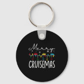 Merry Cruisemas Christmas Family Cruisin Funny Cru Sleutelhanger (Voorkant)