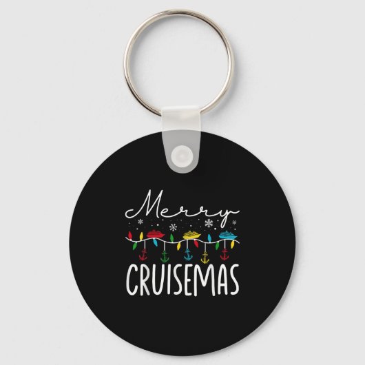 Merry Cruisemas Christmas Family Cruisin Funny Cru Sleutelhanger (Voorkant)