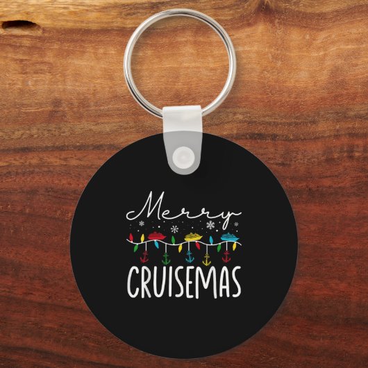 Merry Cruisemas Christmas Family Cruisin Funny Cru Sleutelhanger (Voorkant)