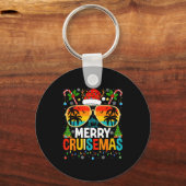 Merry Cruisemas Cruise Matching Family Christmas C Sleutelhanger (Voorkant)
