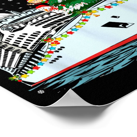 Merry Cruisemas Cruise Ship Family Christmas  Poster (Hoek)