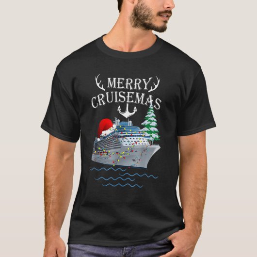 Merry Cruisemas Cruise Ship Matching Family Chris T-shirt (Voorkant)