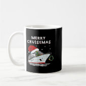 Merry Cruisemas Cruise Ship Santa Hat Christmas Ho Koffiemok (Links)