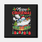 Merry Cruisemas Familie Cruise Kerstmis 2023 Fun B Magneet (Voorkant)
