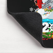 Merry Cruisemas Familie Cruise Kerstmis 2023 Fun B Muismat (Hoek)