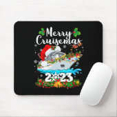 Merry Cruisemas Familie Cruise Kerstmis 2023 Fun B Muismat (Met muis)