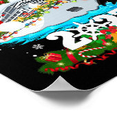 Merry Cruisemas Familie Cruise Kerstmis 2023 Fun B Poster (Hoek)
