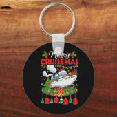 Merry Cruisemas Familie Cruise Kerstmis 2023 Fun B Sleutelhanger (Voorkant)