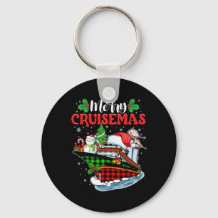 Merry Cruisemas Familie Cruise Kerstpret Sleutelhanger