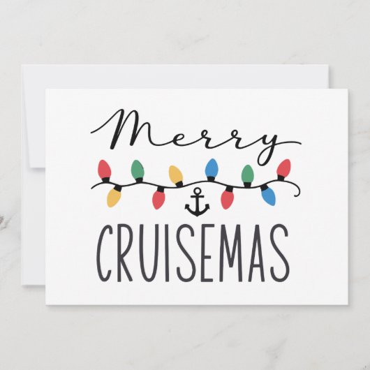 Merry Cruisemas Family Christmas Cruise Trip  Kaart (Voorkant)