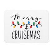 Merry Cruisemas Family Christmas Cruise Trip  Magneet (Horizontaal)