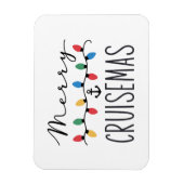 Merry Cruisemas Family Christmas Cruise Trip  Magneet (Verticaal)