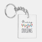 Merry Cruisemas Family Christmas Cruise Trip  Sleutelhanger (Voorkant Links)