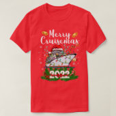 Merry Cruisemas Family Cruise Kerstmis 2022 Funny T-shirt (Design voorkant)