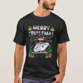 Merry Cruisemas Family Cruise Kerstmis 2023 Funny T-shirt (Voorkant)
