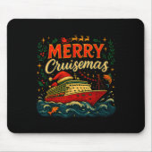 Merry Cruisemas Funny Christmas Cruise Vacation  Muismat (Voorkant)