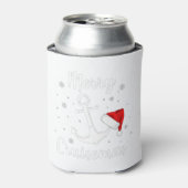 Merry Cruisemas Funny Kerstcruise Holiday Blikjeskoeler (Blikje Voorkant)
