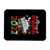 Merry Cruisemas Funny Santa Cruise met kerstmis Magneet (Horizontaal)