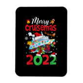 Merry Cruisemas Funny Santa Cruise met kerstmis Magneet (Verticaal)