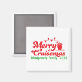 Merry Cruisemas Gepersonaliseerde Familie Magneet (Voorkant / Achterkant)