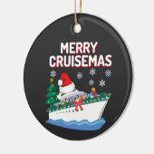 Merry Cruisemas Keramisch Ornament (Links)