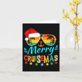 Merry Cruisemas kerstkerstkerstkerstkerstkerstrenr Kaart (Gele Bloem)