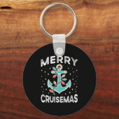 Merry Cruisemas Matching Family Cruise Christmas L Sleutelhanger (Voorkant)