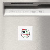 Merry Cruisemas Santa Hat Cruiseschip Kerstauto Magneet (Insitu (Vaatwasser))