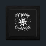 Merry Cruisemas Shirt Funny Kerstcruise Holid Cadeaudoosje<br><div class="desc">Merry Cruisemas Shirt Funny Christmas Cruise Vakantie Tshirt</div>