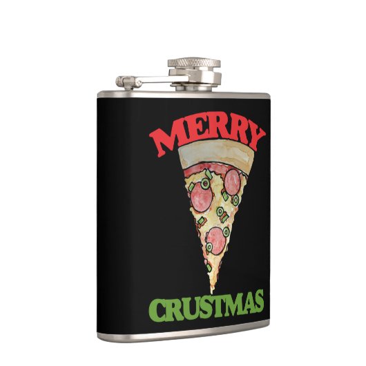 Merry Crustmas Christmas pizza Heupfles (Rechts)