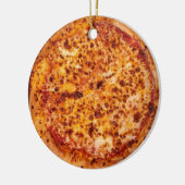 Merry Crustmas Deep Dish Cheese Pepperoni Pizza Keramisch Ornament (Links)