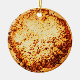 Merry Crustmas Funny Pizza Kerstmis Keramisch Ornament