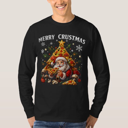 MERRY CRUSTMAS T-SHIRT (Voorkant)