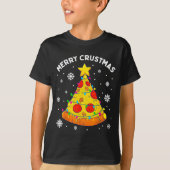Merry Crustmas Zza Christmas Tree Xmas Kids Men  T-shirt (Voorkant)