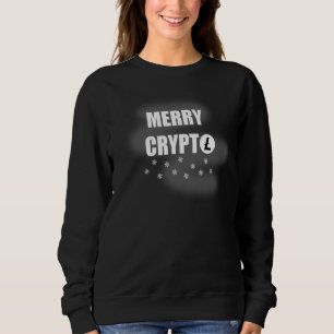Merry Crypto kerstvaluta Litecoin Digital C Trui