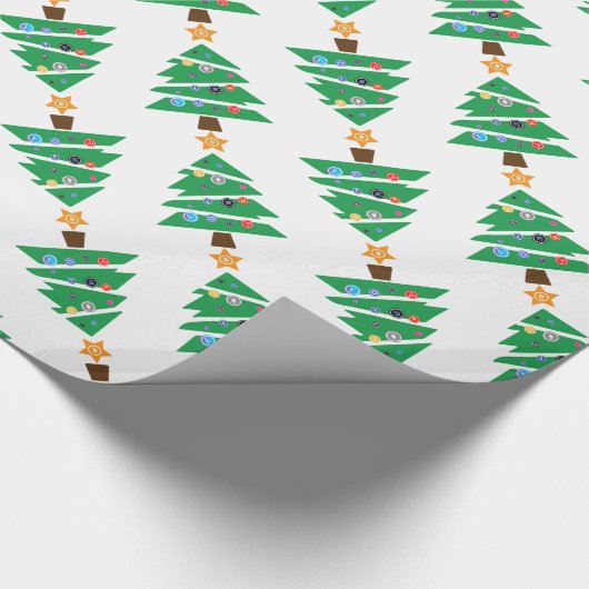 Merry Crypto-mas! Crypto Kerstfeestdag Cadeaupapier (Hoek)