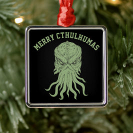 Merry Cthulhumas Lovecraft Cthulhu Metalen Ornament