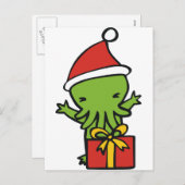 Merry Cthulmas Feestdagenkaart (Voorkant / Achterkant)
