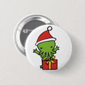 Merry Cthulmas Ronde Button 5,7 Cm (Voorkant /achterkant)