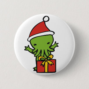 Merry Cthulmas Ronde Button 5,7 Cm