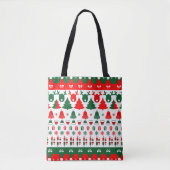 Merry Deer Tote Bag (Voorkant)