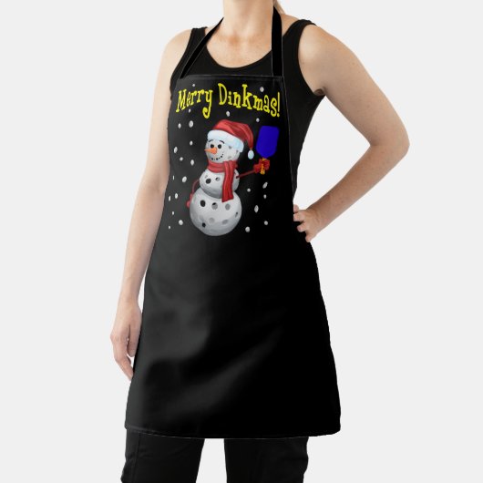 Merry Dinkmas - Pickleball Snowman Schort (Insitu)